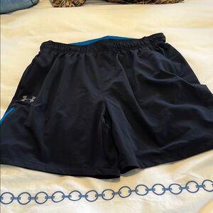 Under Armour Black Athletic Shorts Lightweight Breathable
